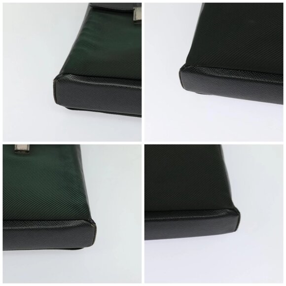 LOUIS VUITTON Taiga Saratov GM Shoulder Bag Ardoise M30882 LV Auth bs27760 - Picture 14 of 16